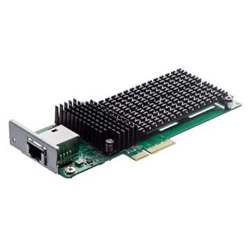 Asustor Placa de rede SSD AS-T10G3, 10GbE e M.2 NVMe (para AS6704T/AS6706T/AS6504RD/AS6504RS/AS6512RD/AS7112RDX/AS7116RDX)