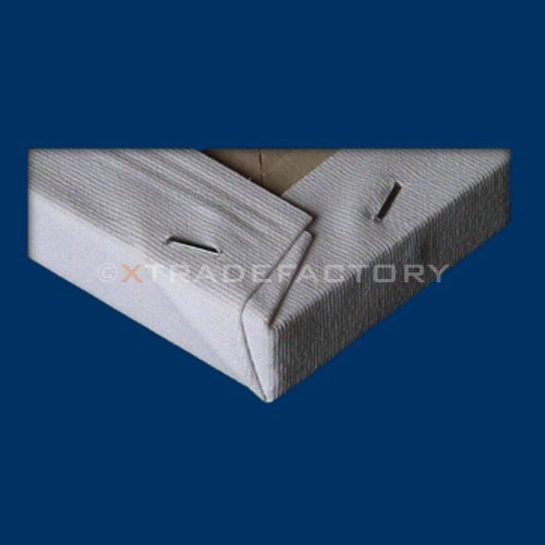 Toile à Peindre Art-Star | 1 Cadre Central Black University | 1 Toile Noire Sur Châssis | Toile Pré-apprêtée Toile Peinture