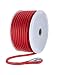 Seachoice Boat Anchor Rope, Double-Braid, Nylon, Achor Line, 3/8 in. X 100 Ft., Red
