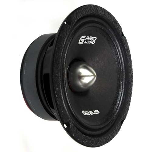 Genius Audio MR1065BP 6.5' Midrange Speakers 2 Speakers