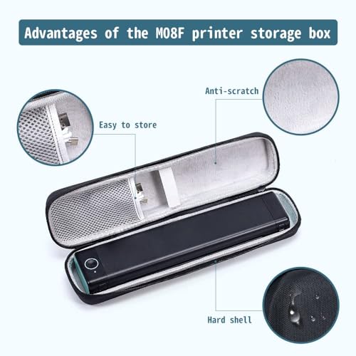 Phomemo M08F A4 Printer Bag, Portable Bag Compatible with M08F, P831, PJ762/PJ763MFi - Image 4