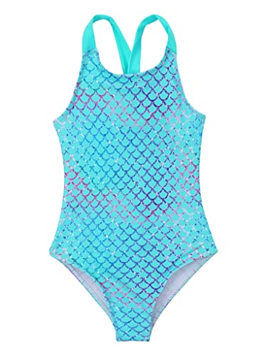 TTAO Kid Girls One Piece Monikini Swimsuits Backless Shoulder Straps Swimwear Summer Bathing Suits3