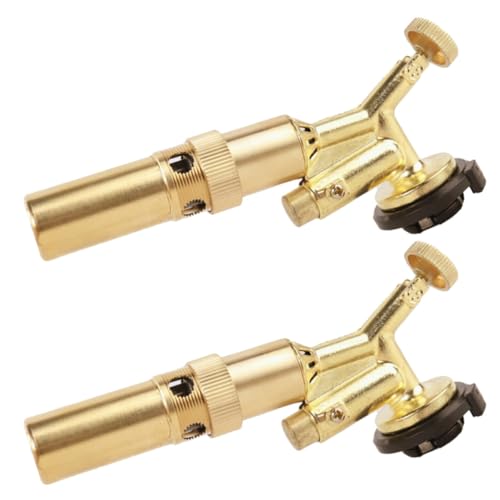Alipis 2pcs Plumbers Torch Compact Design Manual Flame Starter for Outdoor Grilling and Kitchen Cooking Portable and Stable Fire Output