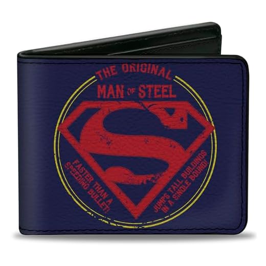 Cartera Superman Man of Steel