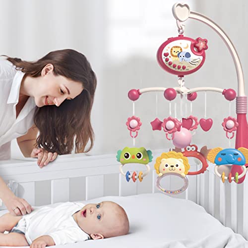 Cot Mobile for Baby Crib Mobile with Music and Projection - Image 3