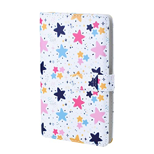 Rieibi 96 Pockets Mini Photo Album, Wallet PU Leather Photo Album for Fujifilm Instax Mini Evo/12/11/8/9/7s/25/70/90 Instant Camera, Shine Colorful Photo Album for Polaroid