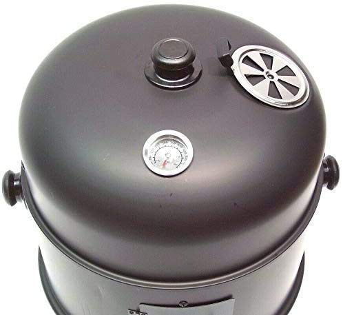 D&L 56512 - Barbecue a carbonella, 3 in 1, affumicatore