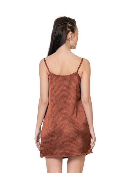 Image of Women's Fit and Flare Polka Dot Square Neck Sleeveless Shoulder Strap Dress