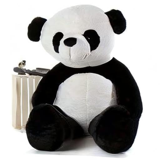 Image of Bigstep Soft Toys Panda Teddy Bear, Soft Toys, Teddy Bear 6 feet for Girls, Birthday Gift for Kids Girls Boys, Wife, Girlfriend, Wedding for Couple, Someone (6 feet, Panda)