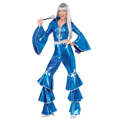 Smiffys Disfraz de El sueño del baile, azul, incluye enterizo con cordones