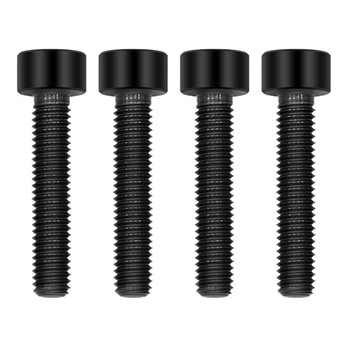 Image of M5x25 Titanium Bolts Socket Head Cap Screw, Black, 4PC
