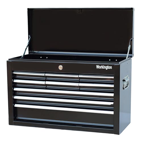 Workington Portable Metal Tool Chest with 9 Drawers