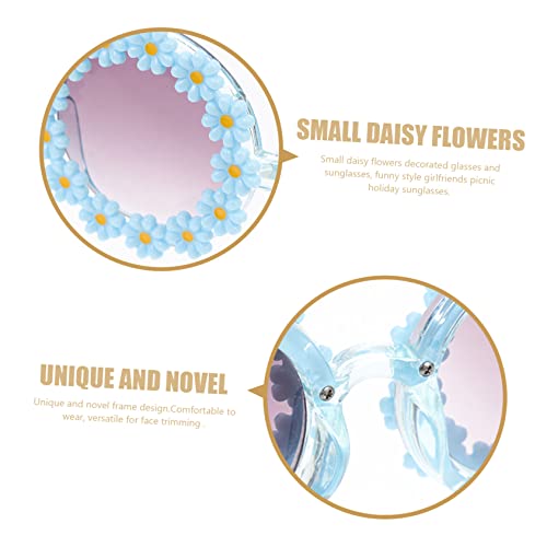 BESPORTBLE Cool Boys and Girls Sunglasses Bulk Pack Boy Girl Flower Decor Party Dress Sunglasses2