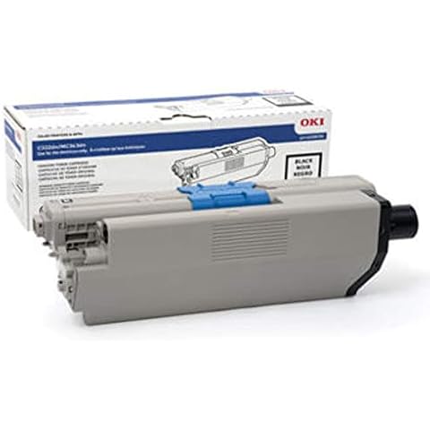 Genuine Brand Name OEM Okidata C332dn/MC363dn Black Toner Cartridge (3.5K YLD) 46508704 Cover