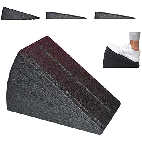 TOOSAOR Set of 3 Knee Sleeves, Calf Stretcher for Optimal Stretching Muscles, Calf Stretcher, Helps with Pain and Inflammation in the Foot, Calf, Knee or Leg Cover