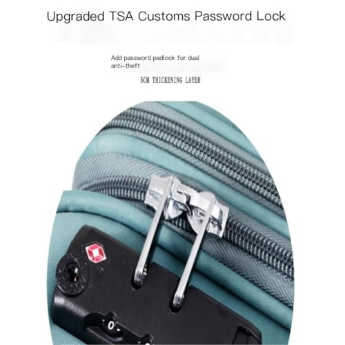 Suitcase Ultra-light Oxford Cloth Suitcase, Universal Wheel Trolley Case, Boarding Suitcase, Canvas Password Suitcase Suitcase Tags(A,28IN)4