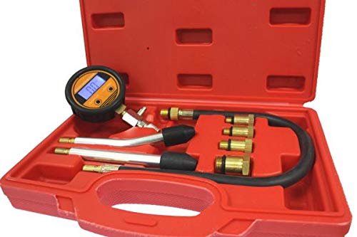 DIGITAL LCD GAUGE AUTO ENGINE CYCLINDER COMPRESSION TESTER GAUGE KIT,Jikkolumlukka