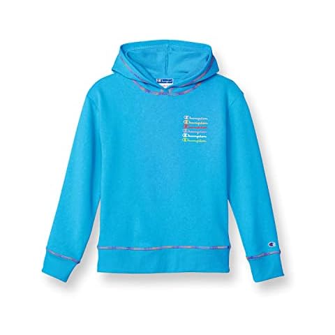 Champion Lightweight Girls' Hoodie in Blue Cover