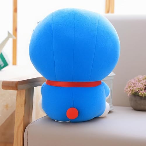 Image of Plush Stuffed Animal Toy | Ultra Soft and Cuddly Teddy for Kids and Adults | Cute Hugging Doll for Gifting, and Bedroom Decor (Blue Cartoon)