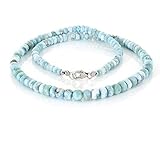 Zoom IMG-1 larimar smooth plain rondelle from Zoom IMG-1 larimar smooth plain rondelle from