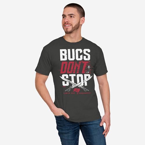 FOCO Tampa Bay Buccaneers NFL Mens Bucs Don't Stop T-Shirt - XXXL