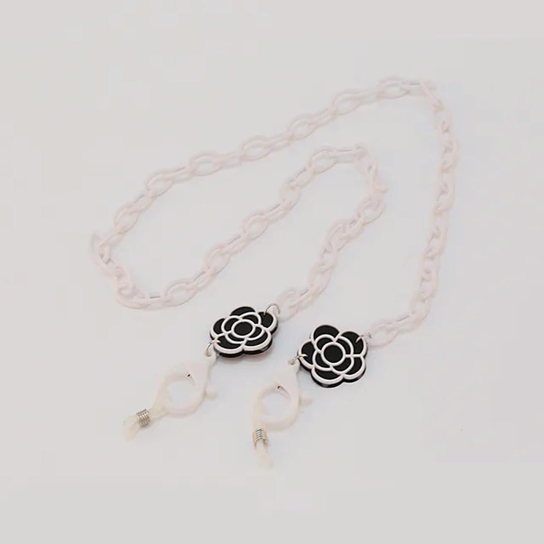 OMEVU Camelia-cadena para gafas de sol para mujer, colgante Multicolor, cadenas para el cuello, anticaída, collar de cordón