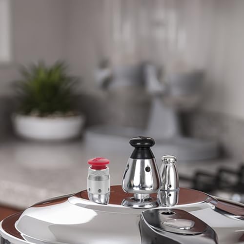 Válvulas de alivio para olla de presión Healifty acero inoxidable miniatura 6