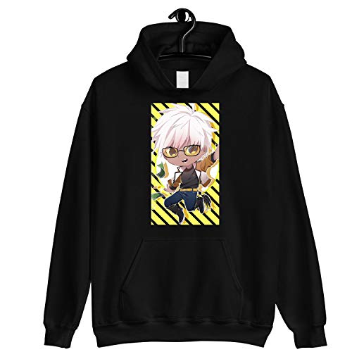 Obey Me Merch Obey Me Mammon Unisex TShirt Blend Hoodie Long Sleeve Crewneck Sweatshirt Black