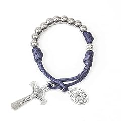 Blue Paracord Rosary