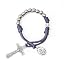 Blue Paracord Rosary