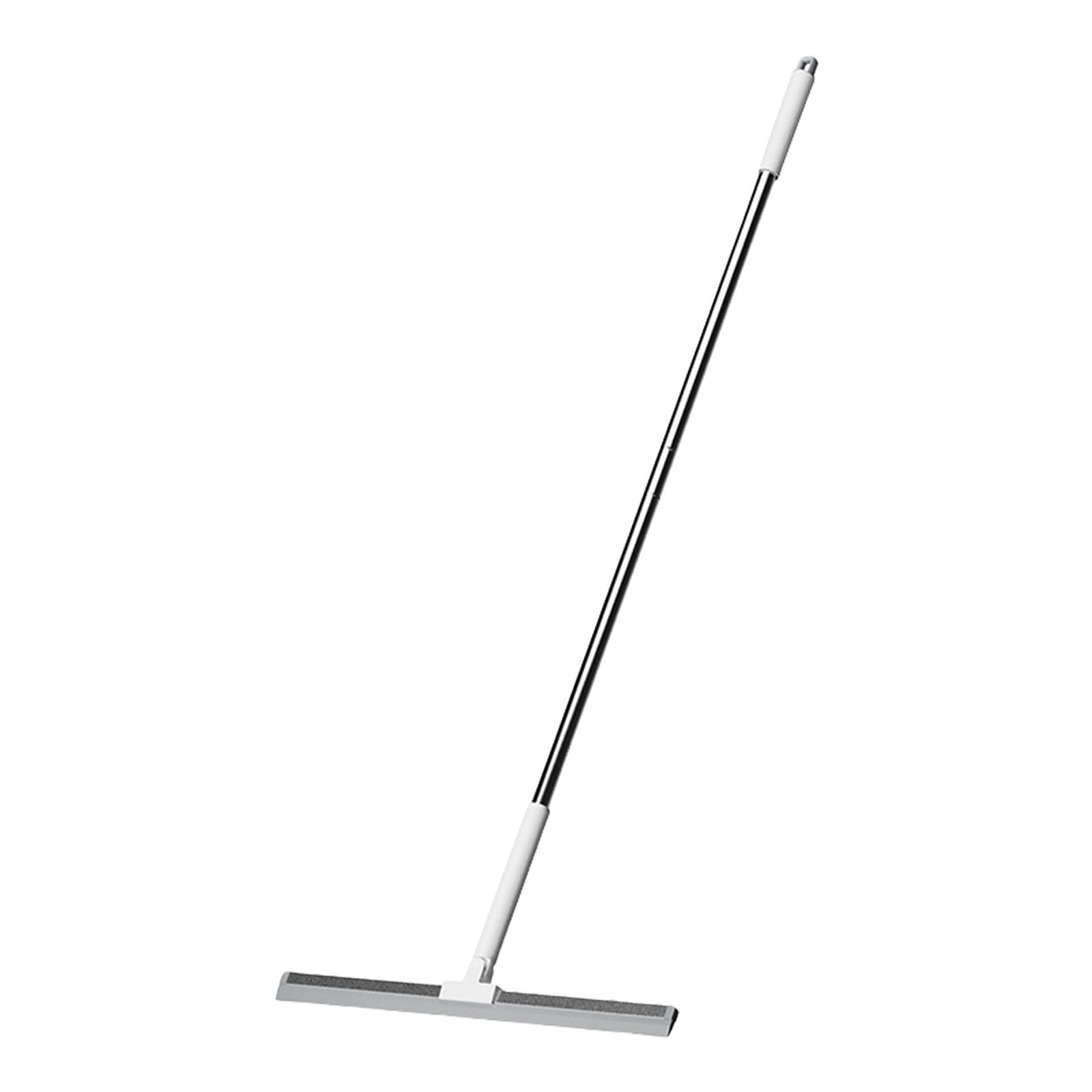 Duty Squeegee Broom Silicone Water Scrubber Tool for Bathroom Floor NonSlip Grip and Easy Storage Shower Squeegee for Floor for Concrete Squeegees