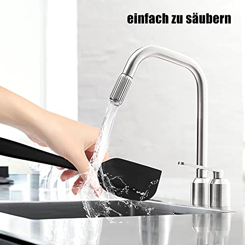 Silicone Cooking Utensils Set, 13 Piece Kitchen Heat Resistant Kitchen Utensils,Turner Tongs, Spatula, Spoon, Brush, Whisk, Kitchen Utensil Gadgets Tools Set For Nonstick Cookware, Bpa Free #TOP4