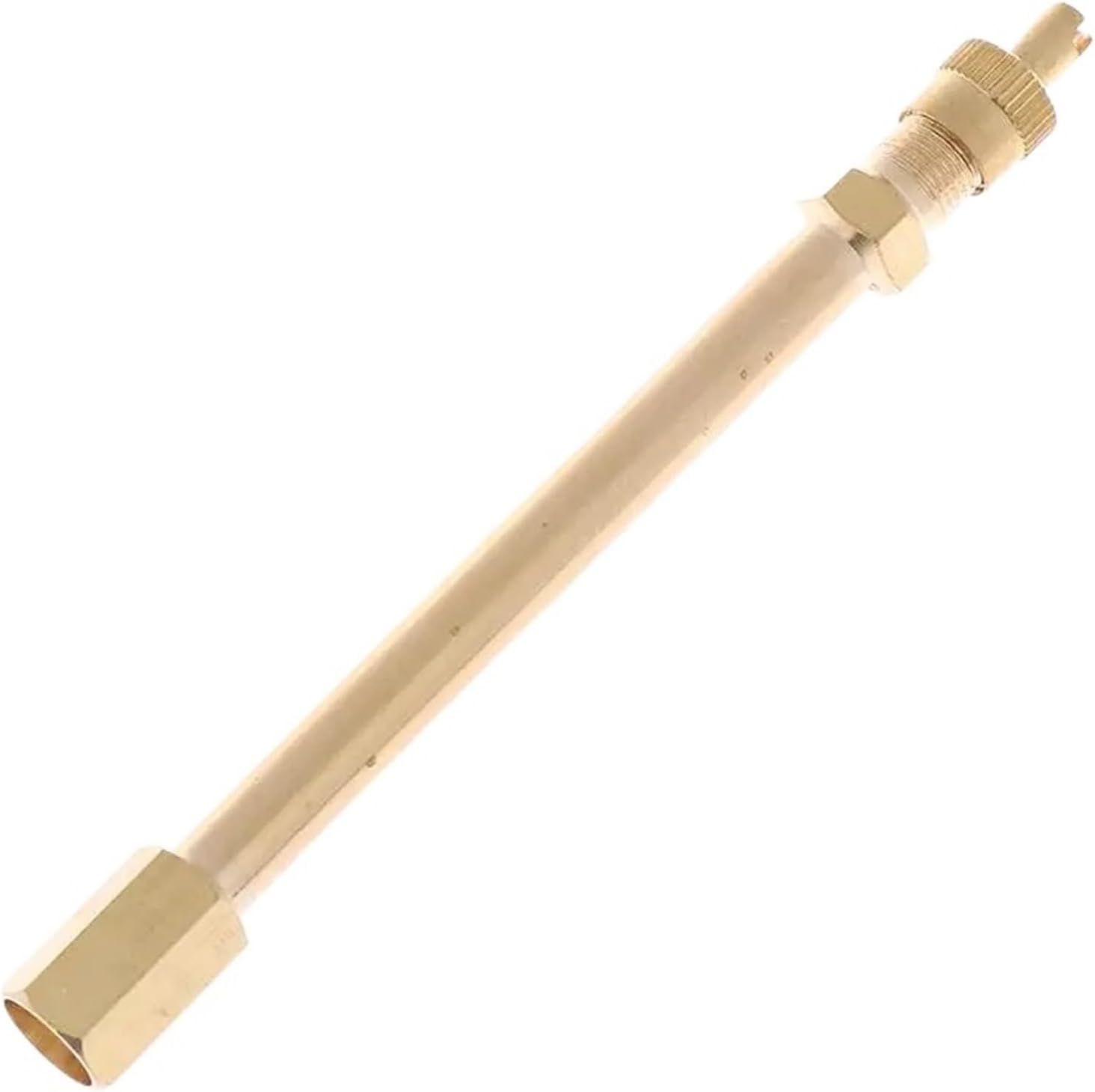 Auto Truck Full Brass Wheel Tire Valve Stem Extension Pole Cap Extender