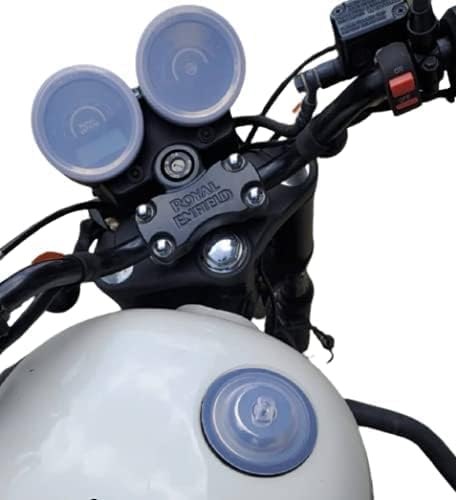 Image of Pure Biking Monsoon Kit Rain Proof Set of 3 Speedometer Cover + Fuel Tank Cap Compatible With Thunderbird & Thunderbird X