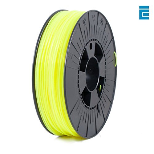 ICE Filaments ICEFIL3PLA038 filamento PLA,2.85mm, 0.75 kg, Fluo Young Yellow