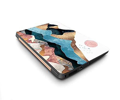 Image of Galaxsia The Mountains Vinyl Laptop Skin /Sticker /Cover /Decal Compatible for Any 15 to 15.6 Inches Laptop (Hp /Dell /Sony /Acer /Lenovo /Asus. Etc) Or Notebook.