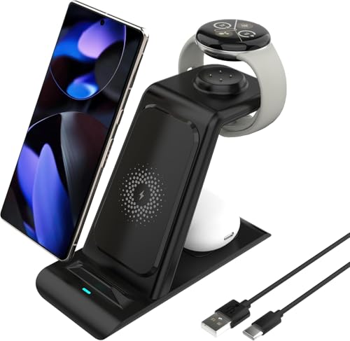 COCIVIVRE pixel watch3/2 3in1ワイヤレス 充電器 Pixel 10/10 Pro/10 Pro XL,Pixel 9 pro/9 Pro XL/9/Pixel 8/8Pro,7/7a/7Pro,6/6Pro/Pixel 5,4/