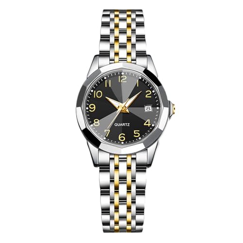 Montre de poignet élégante pour femme en acier inoxydable de haute qualité