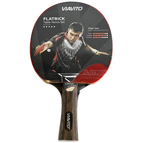 Viavito FlaTrick - Bate de tenis de mesa (5 estrellas)
