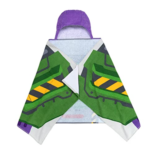 Jay Franco Disney Pixar Lightyear Buzz Hooded Soft & Cozy Kids Cotton Pool/Beach Towel thumb #2