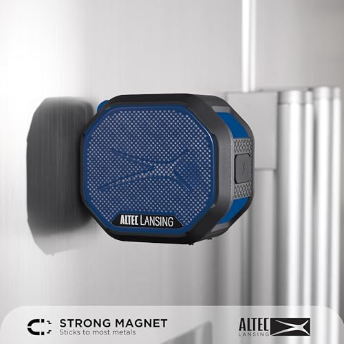 Altec Lansing HYDRATREK Magnetic Bluetooth Speaker, Waterproof IP67, 5W RMS Output, True Wireless Pairing, USB-C Quick Charge, 3.7V 400mAh Battery, Voice Assistant, Perfect for Any Adventure by Altec Lansing - Used condition - Image 2