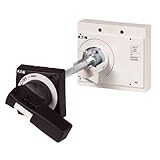 NZM3 Eaton NZM3-XTVDV-0-NA Maneta Rotativa a Puerta, Negro, Candable, NZM3