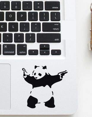 ISEE 360® Cute Panda Gun Trackpad Decal Laptop Skin Sticker Colour Black (10CMX6CM) (B07QK8ZT3W) Amazon Price History, Amazon Price Tracker