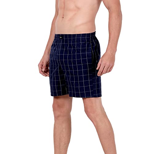 Image of Pepe Jeans Men's Cotton Classic Relaxed Checkered Boxer Shorts