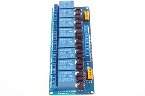 image for NOYITO 8 Channel Relay Module High Low Level Trigger Optocoupler isola