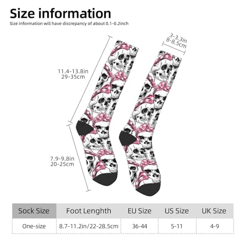 Image of Knee High Socks for Women Girls Fashion Women's Festival Stockings for Casual Running Work Travel