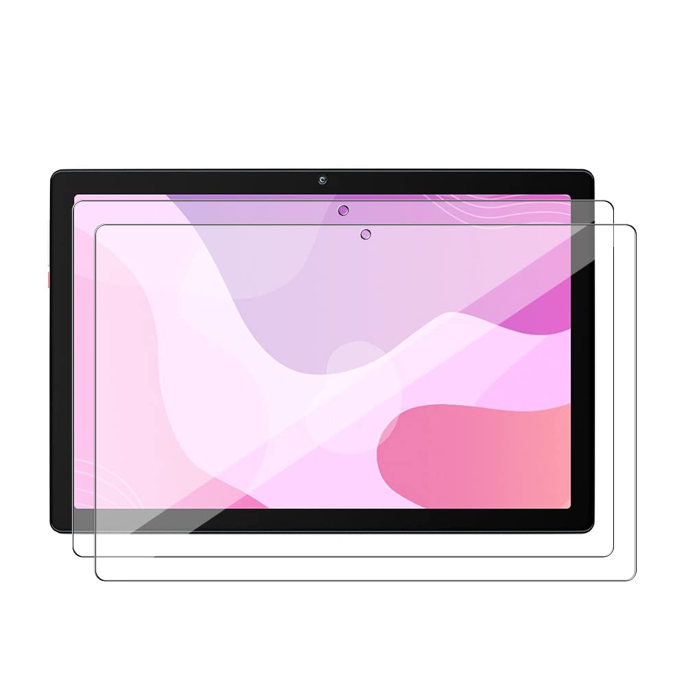 Mignova for Moderness MB1001 10.1 Tempered Glass Screen Protector HD Clear Film Anti-scratch for 10 inch Okaysea ZZB CZZ Velorim Freeski OLEXEX Bestski HAPPYBE ANYLAKE Tablet (2 Pcs)