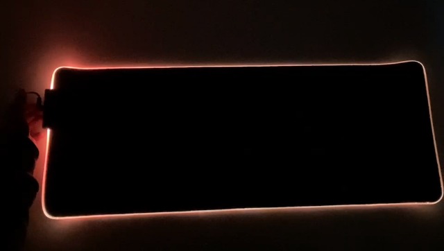 Personalised LED Large Mouse Pad, Personalized RGB Gaming Mouse Pad With Photo Text, Customized XXL Extend Mouse Mat, Waterproof Surface And Non-slip - View #5