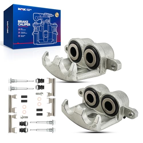 Image of KAX Disc Brake Caliper Assembly Fit for Chevrolet /GMC /Cadillac /Hummer-Silverado 1500 /Silverado 2500 HD /Tahoe /Sierra 1500 /Suburban 1500 /Silverado 2500 HD Classic /Avalanche 1500, Front or Rear Side