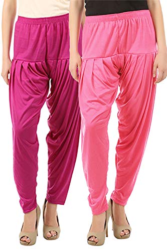 Image of Buy That Trendz Patiala Salwar for Women Viscose Patiala Pant Combo